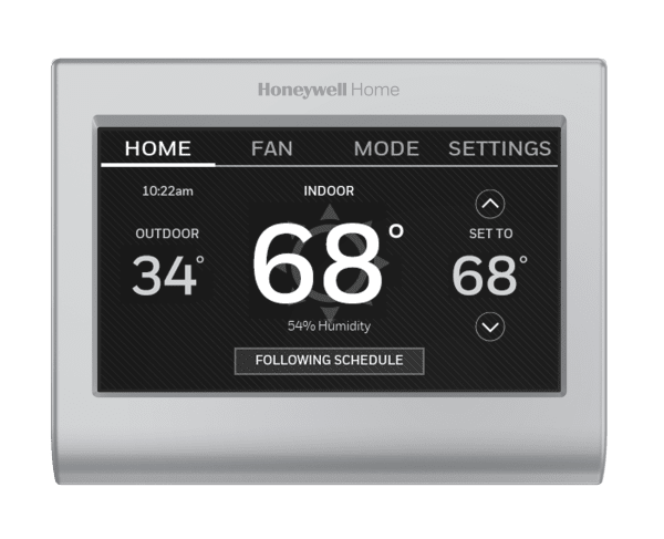 Honeywell Home - Smart Color Thermostat with Wi-Fi Connectivity - Silver