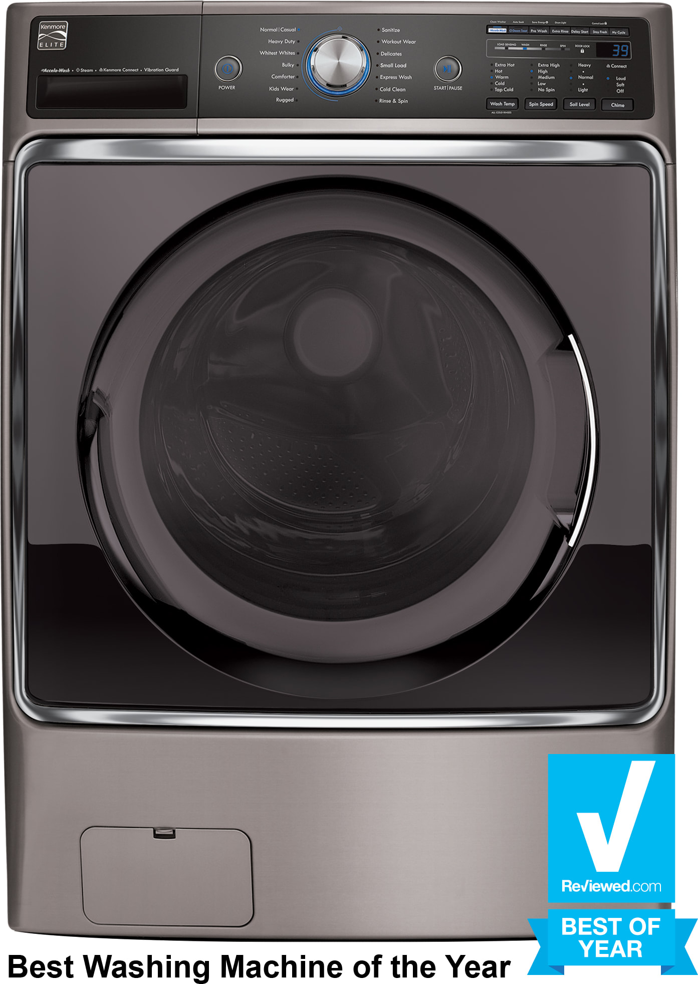 Kenmore Elite 5 2 Cu Ft Front Load Washer Enervee Score 90 100
