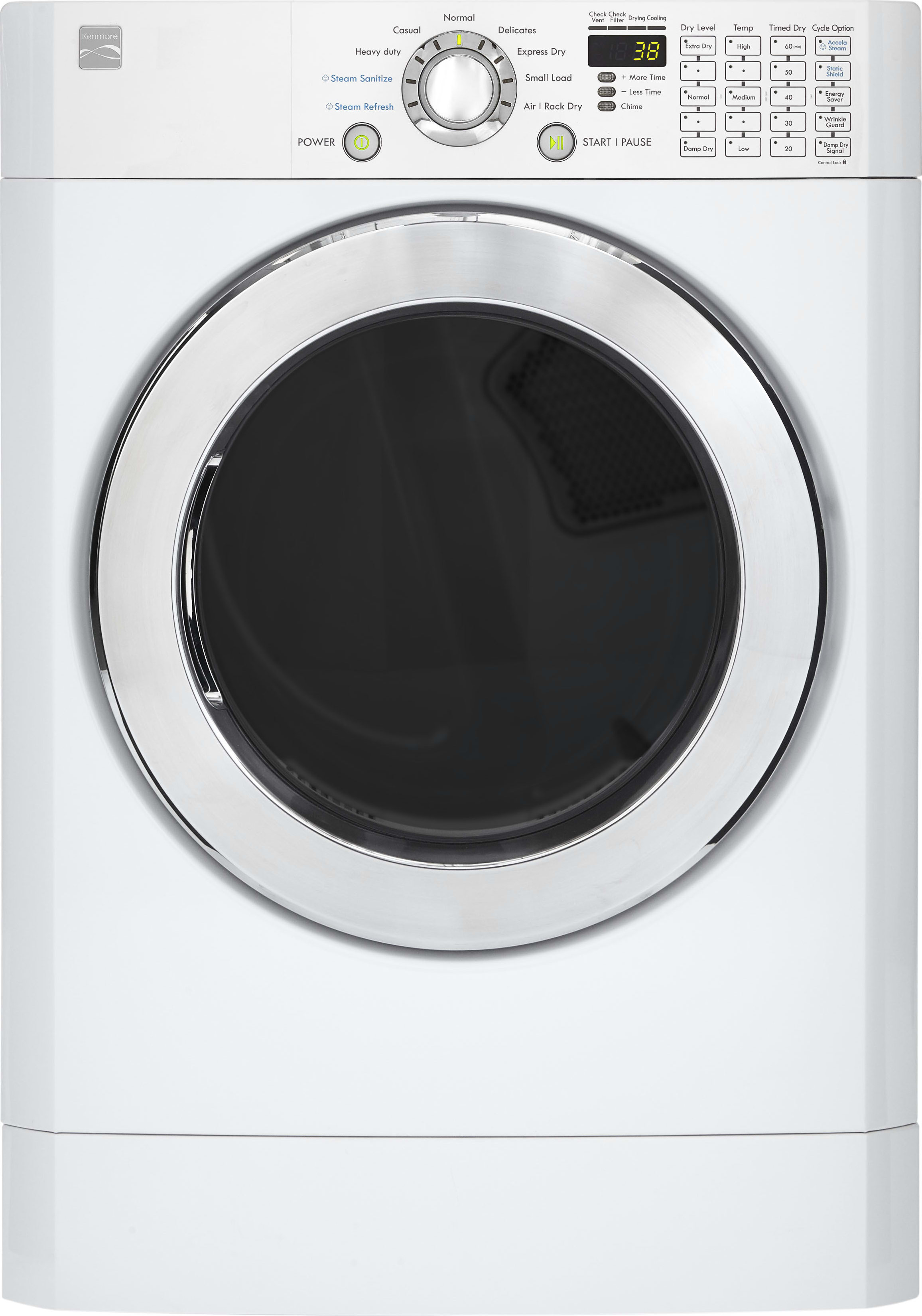 Kenmore 7 4 Steam Dryer Enervee Score 90 100 81392