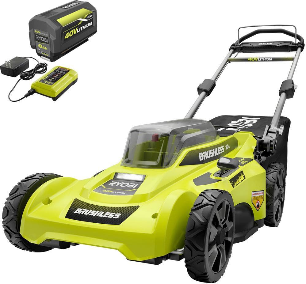Ryobi Tools 0.5 Battery Lawn Mower Enervee Score 85/100 RY401110Y