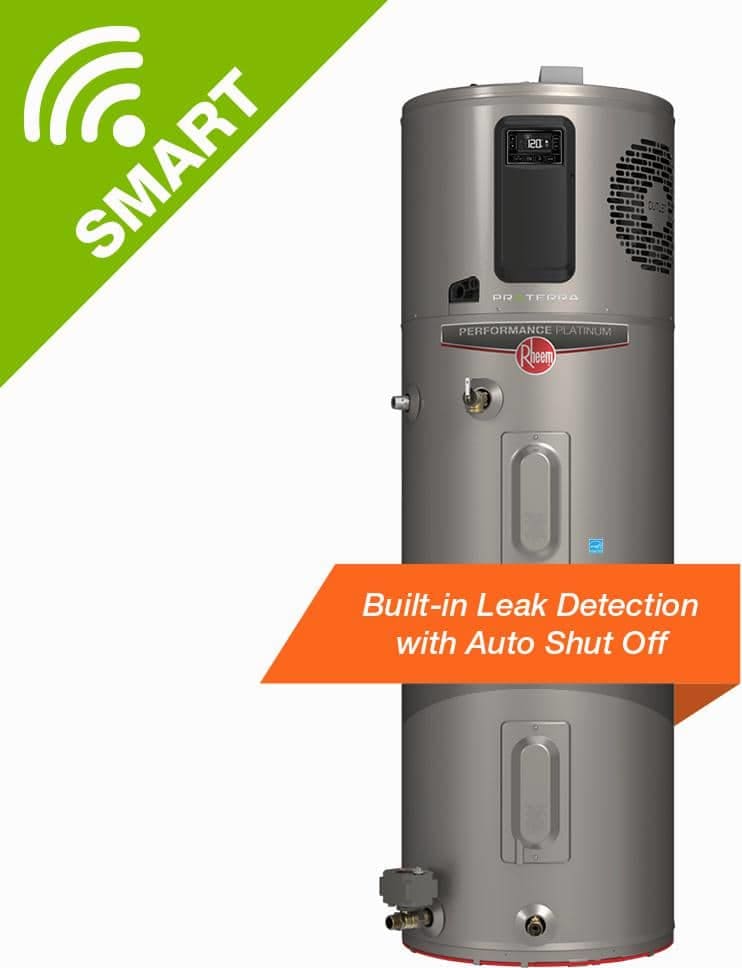 Rheem Hybrid/Electric Heat Pump Electric Water Heater - Enervee Score  99/100 - XE65T10HS45U0