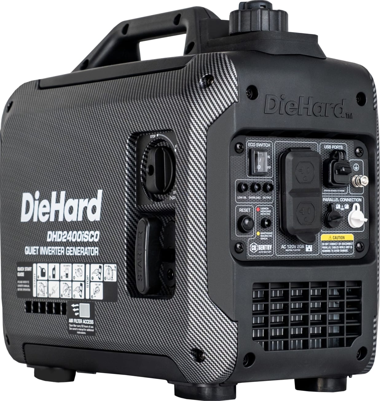 Pulsar 0.81 Gasoline Portable Generator - DHD2400iSCO