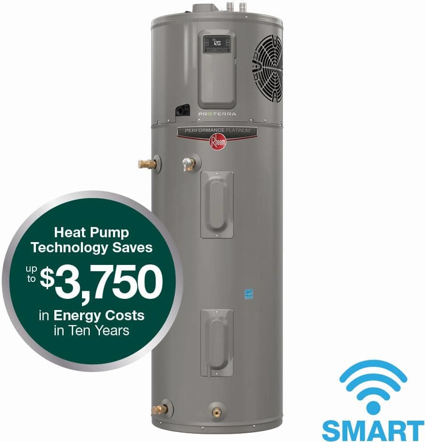 Rheem Hybrid/Electric Heat Pump Electric Water Heater - Enervee